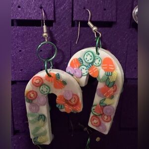 ADORABLE clay EARRINGS NEW ARTISAN MADE